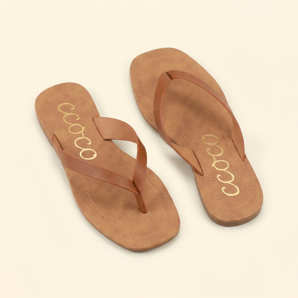 Brown Thong Sandals