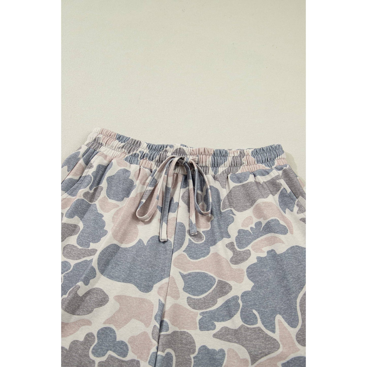 Duck Camo Loose Tee & Shorts Set