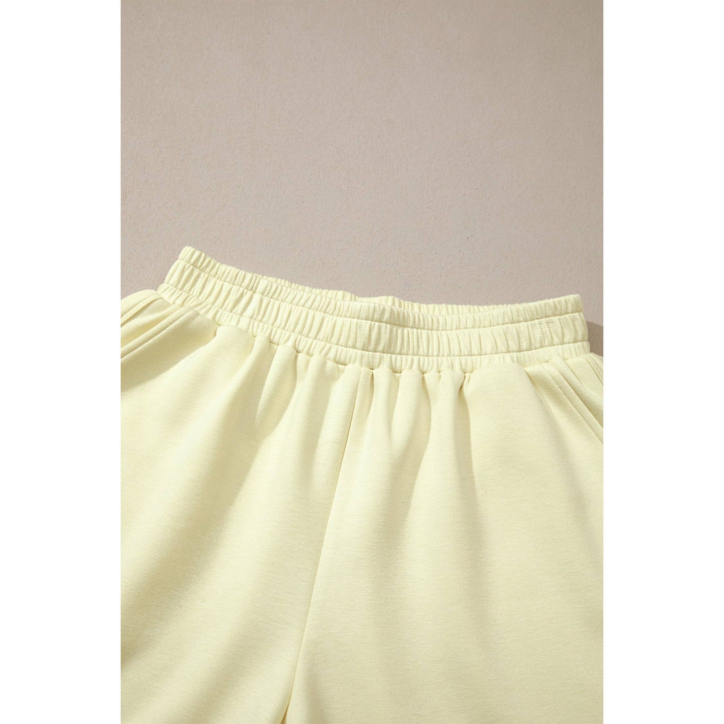 Yellow Tunic Top & Shorts Set
