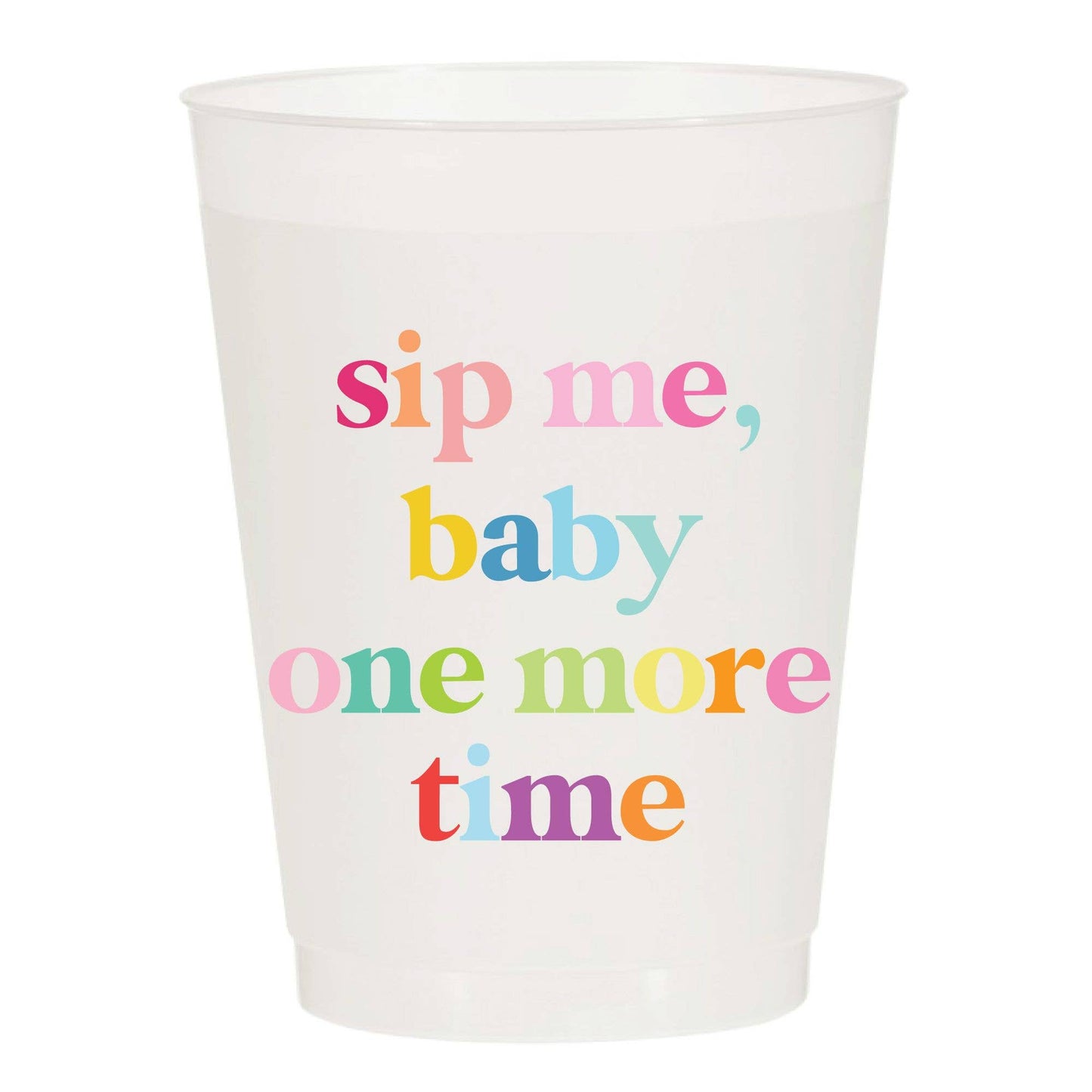 Sip Me Baby Frosted Cups