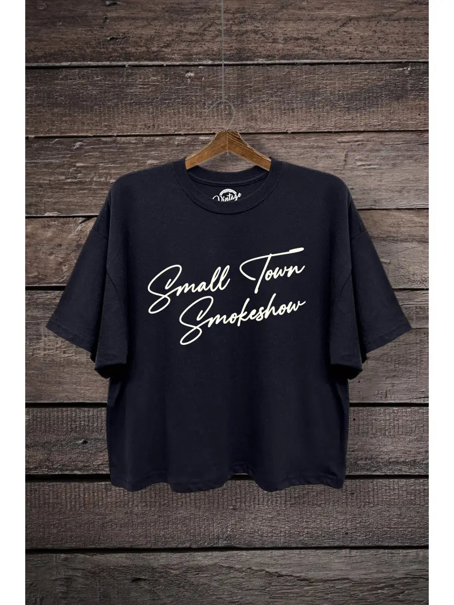Small Town Smokeshow Boxy Graphic Tee