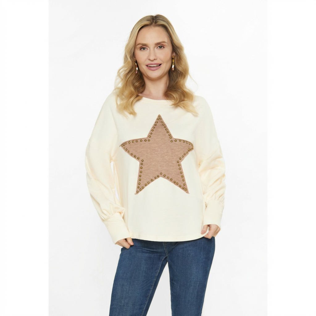 Studded Star Sweatshirt