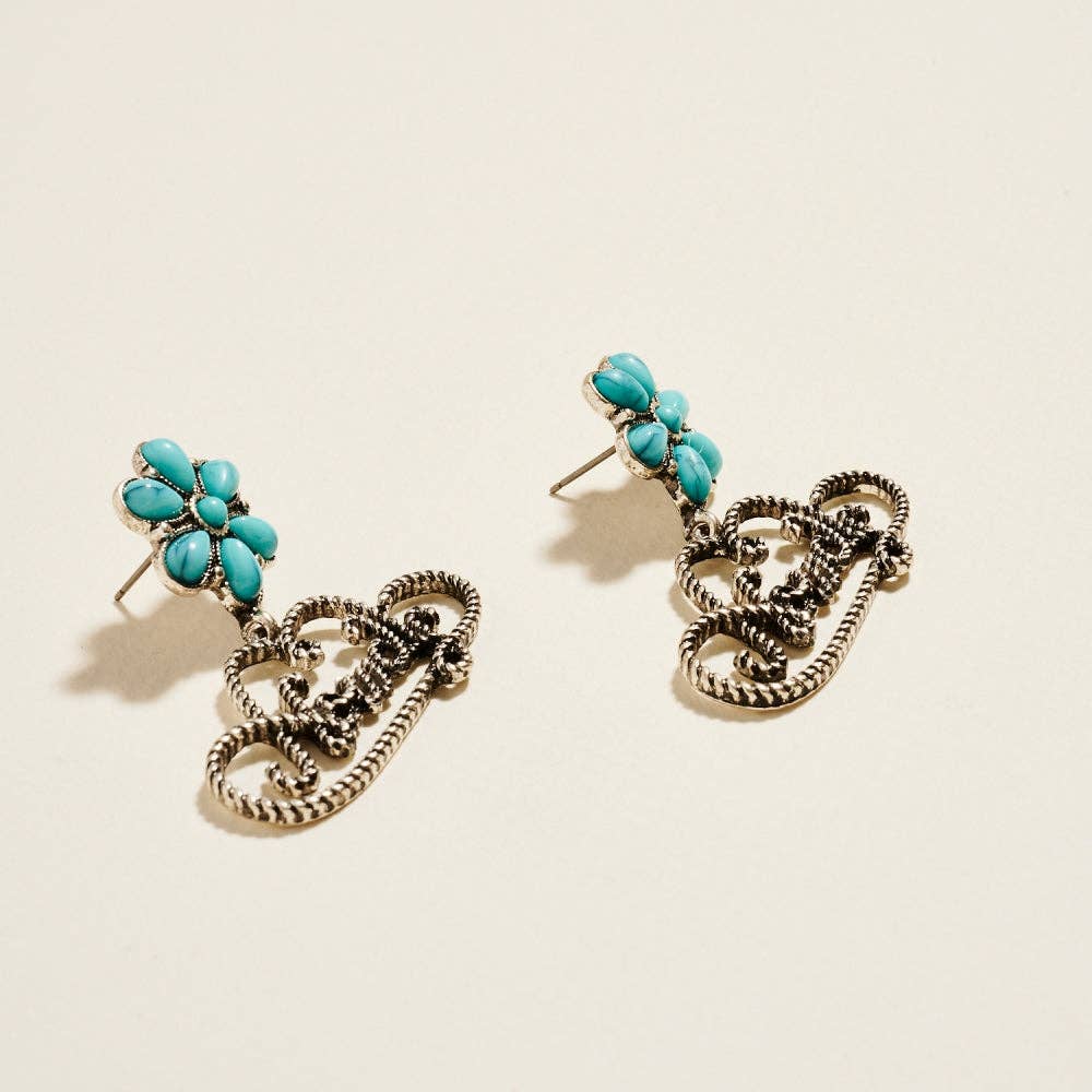 Howdy Cowboy Hat Earrings