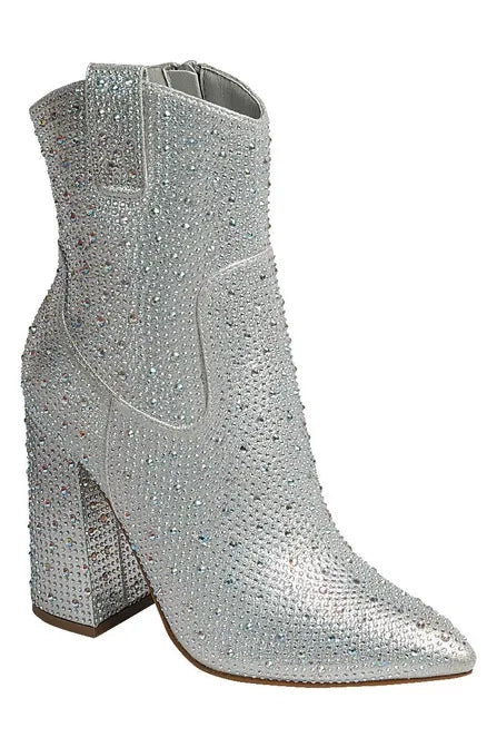 Rhinestone Booties