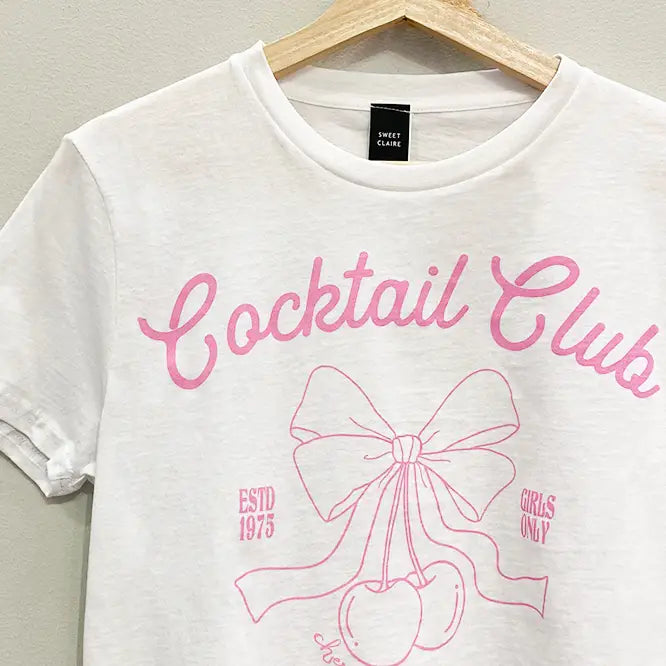 Cocktail Club Crop Top