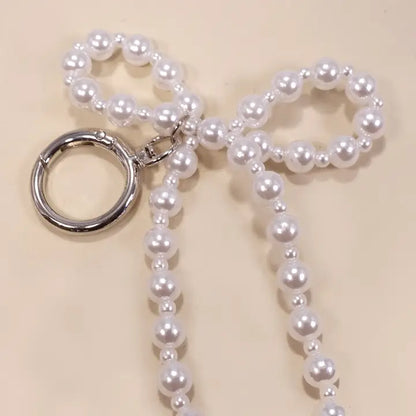 Pearl Bow Keychain