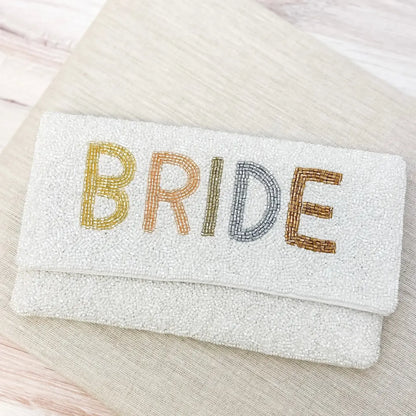 Bride Beaded Clutch