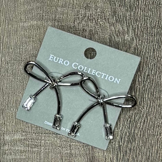 Wire Bow Earrings