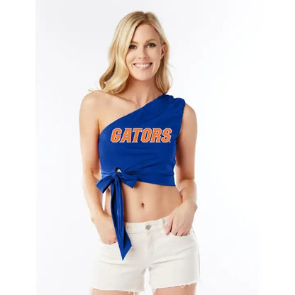 Gators One Shoulder Top