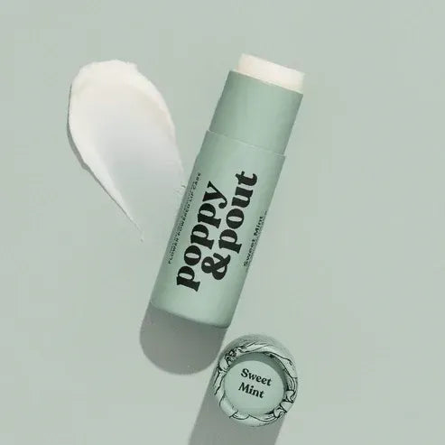 Poppy & Pout Lip Balm - sweet mint