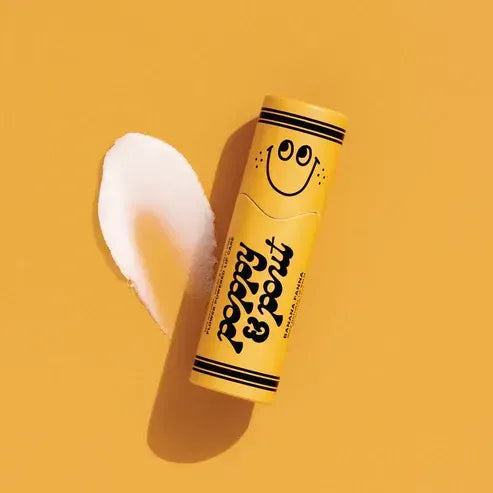Poppy & Pout Lip Balm - banana fanna