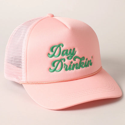 Day Drinkin Mesh Trucker Hat