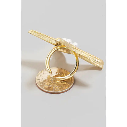 Gold Starfish Ring