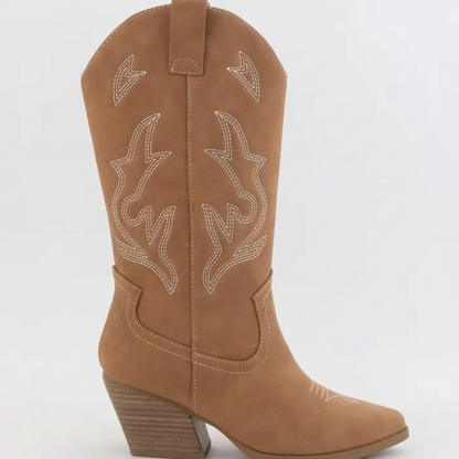 Cowgirl Mid Calf Boots