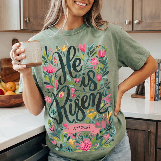 He Is Risen Graphic Tee