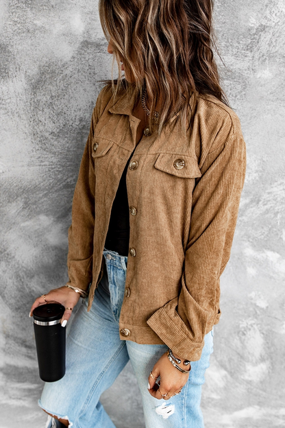 Tan Corduroy Jacket