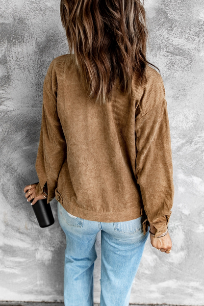 Tan Corduroy Jacket