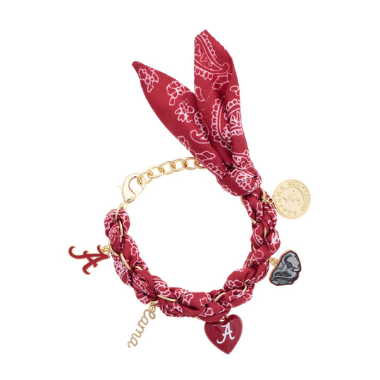 Alabama Charm Bandana Bracelet