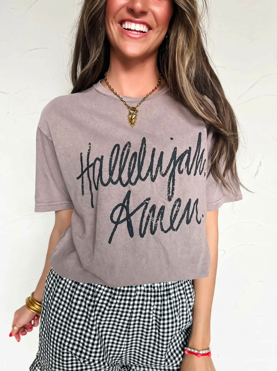 Hallelujah Amen Graphic Tee