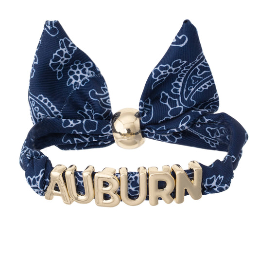 Auburn Bandana Bracelet