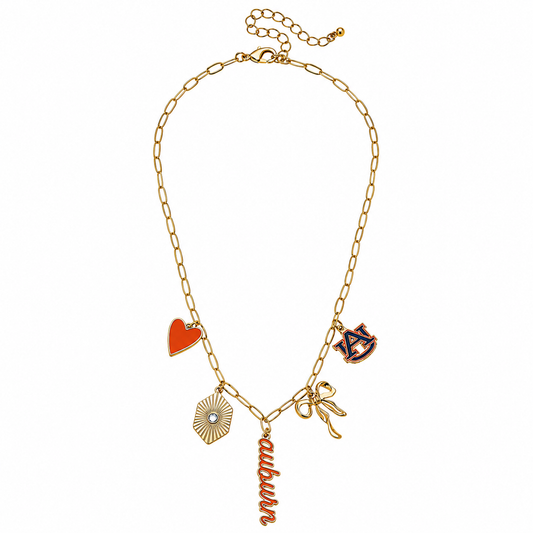 Auburn Charm Necklace