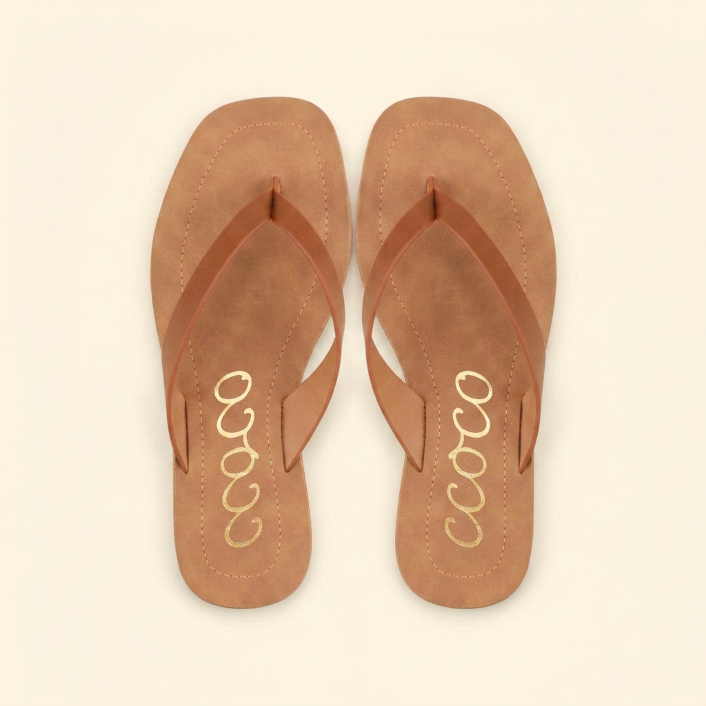 Brown Thong Sandals