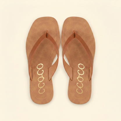 Brown Thong Sandals