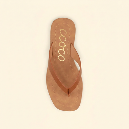 Brown Thong Sandals