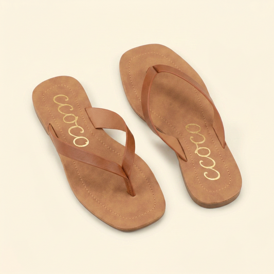 Brown Thong Sandals