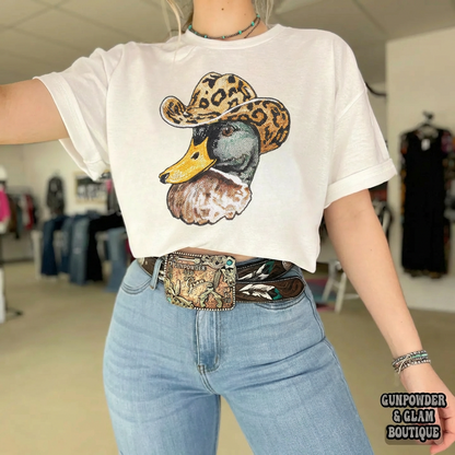 Cowboy Mallard Graphic Tee