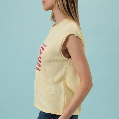 Lemon USA Sweater Top