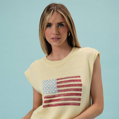 Lemon USA Sweater Top