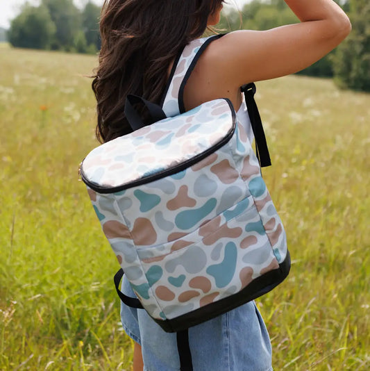 Duck Camo Backpack Cooler