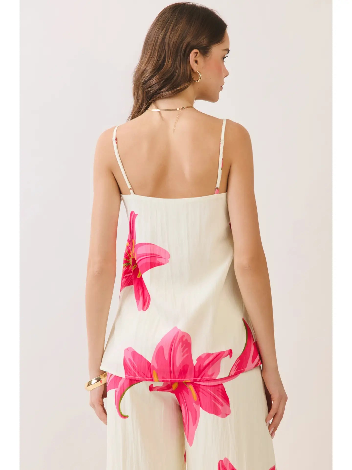 Floral Print Cami Top