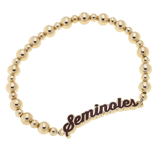 Seminoles Stretch Bracelet