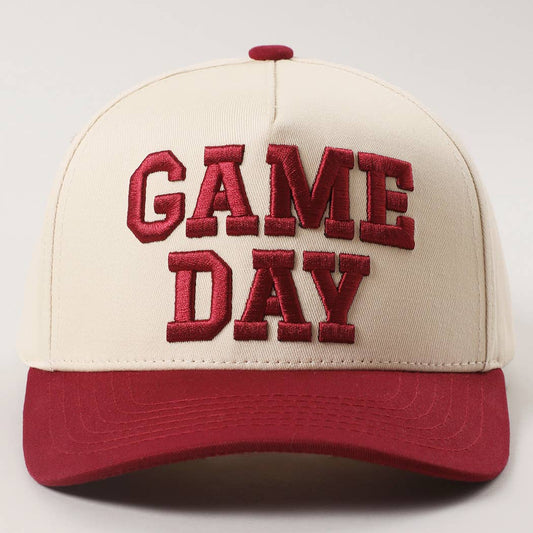 Game Day Burgundy Ballcap