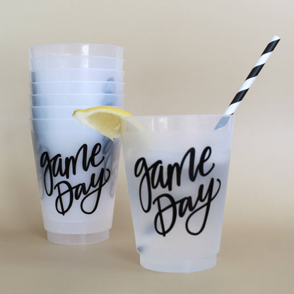Game Day Frosted Cups Set