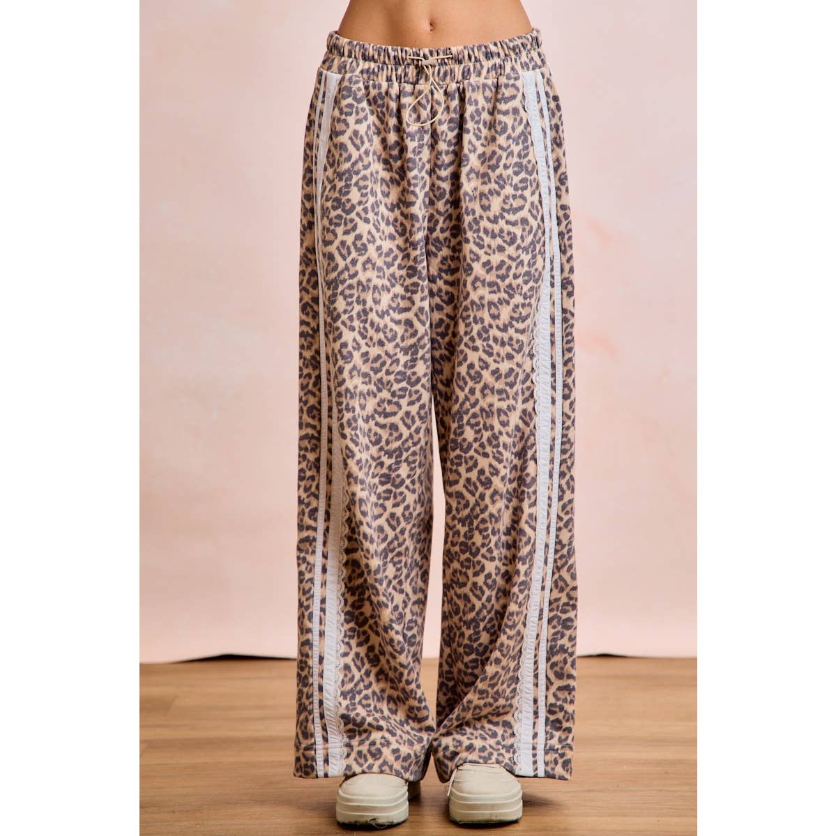 Leopard Lace Sweatpants