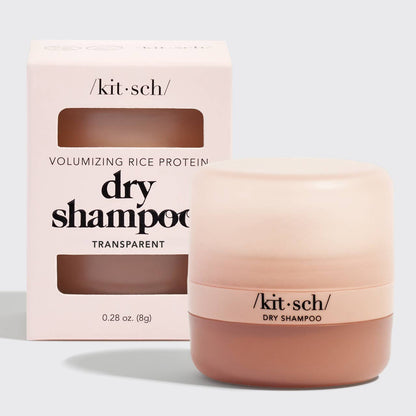 Kitsch Rice Protein Dry Shampoo With Puff