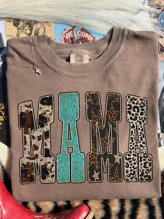 Mama Western Graphic Tee