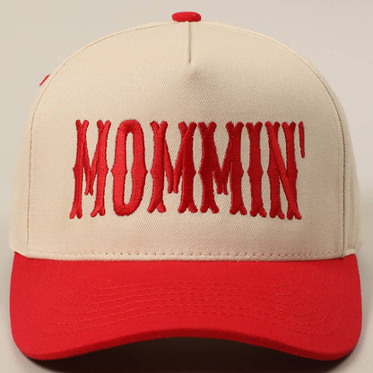 Mommin' Red Trucker Hat