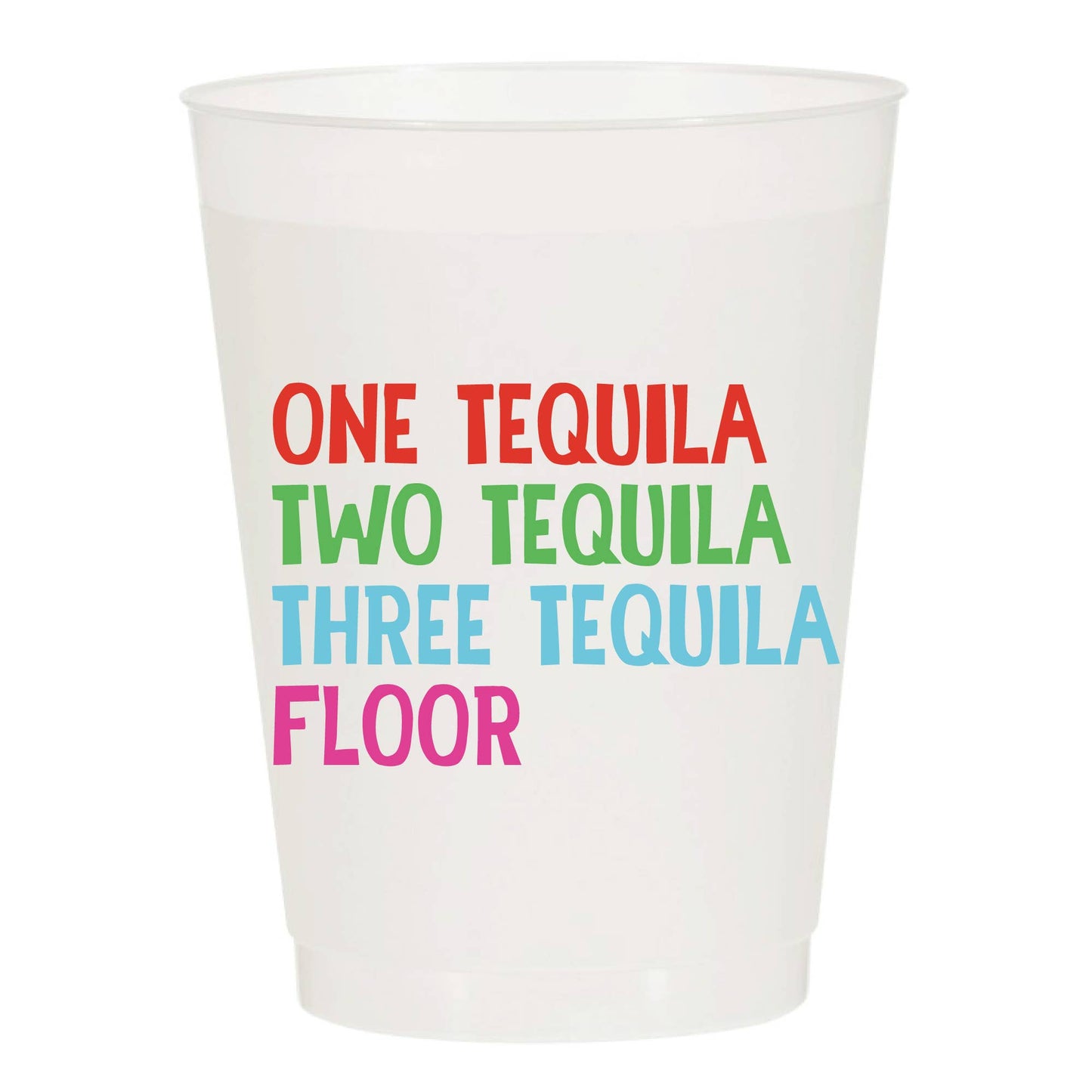One Tequila Frosted Cups