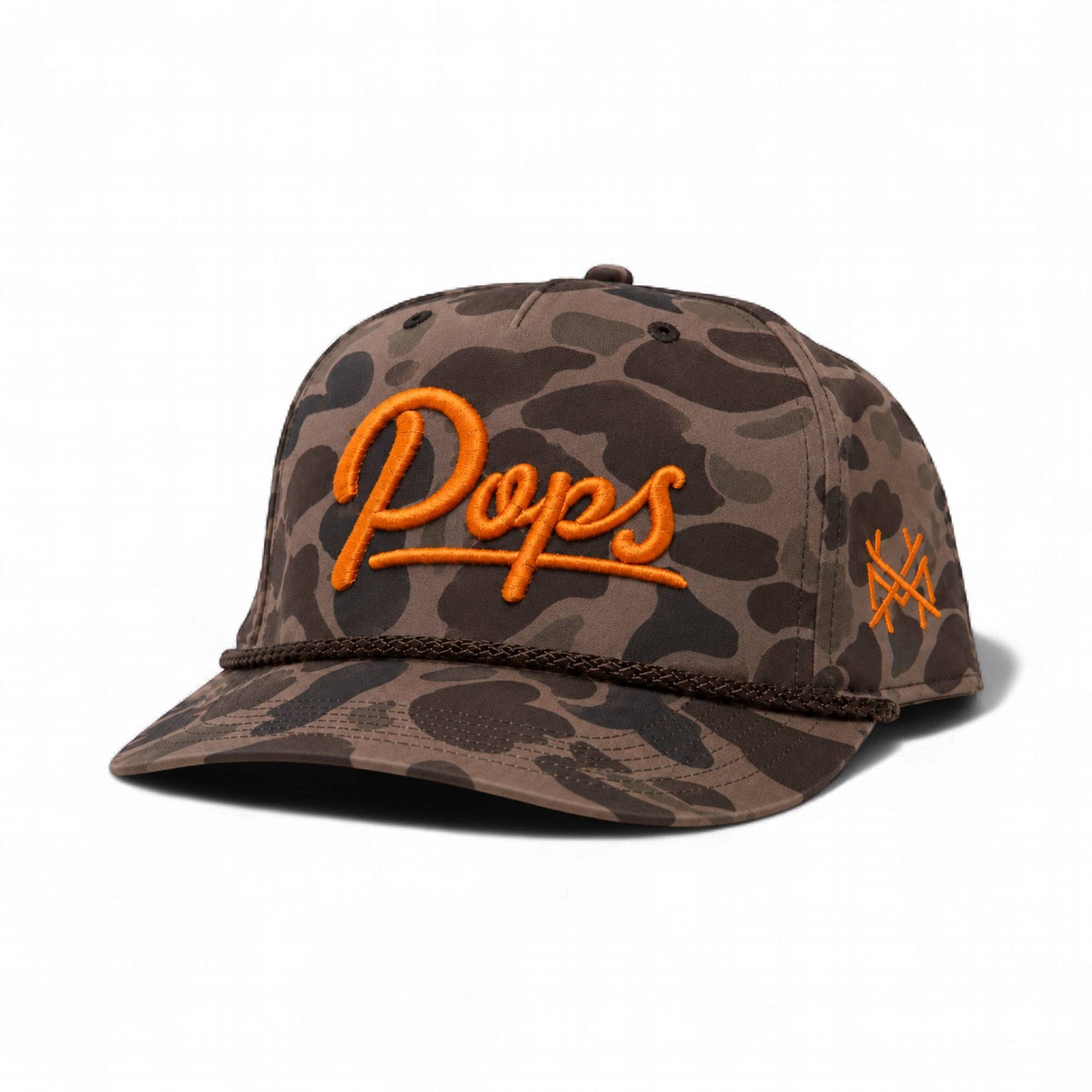 Pops Dark Duck Camo Ballcap