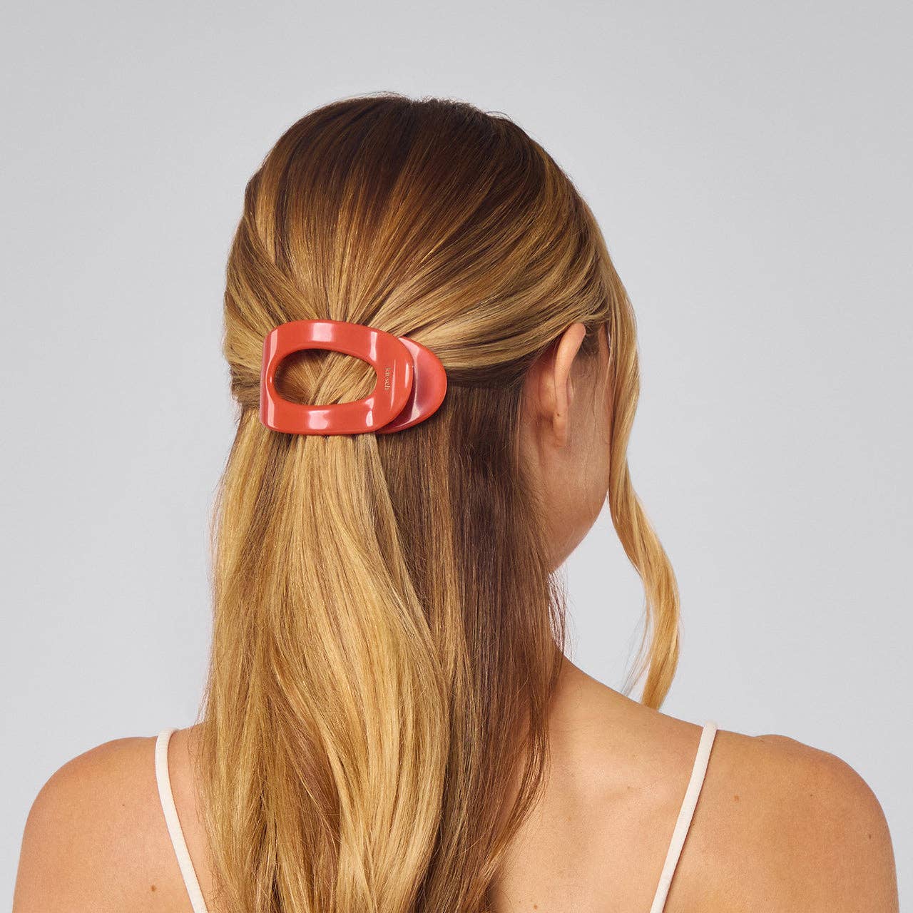 Kitsch Peach Flat Clip