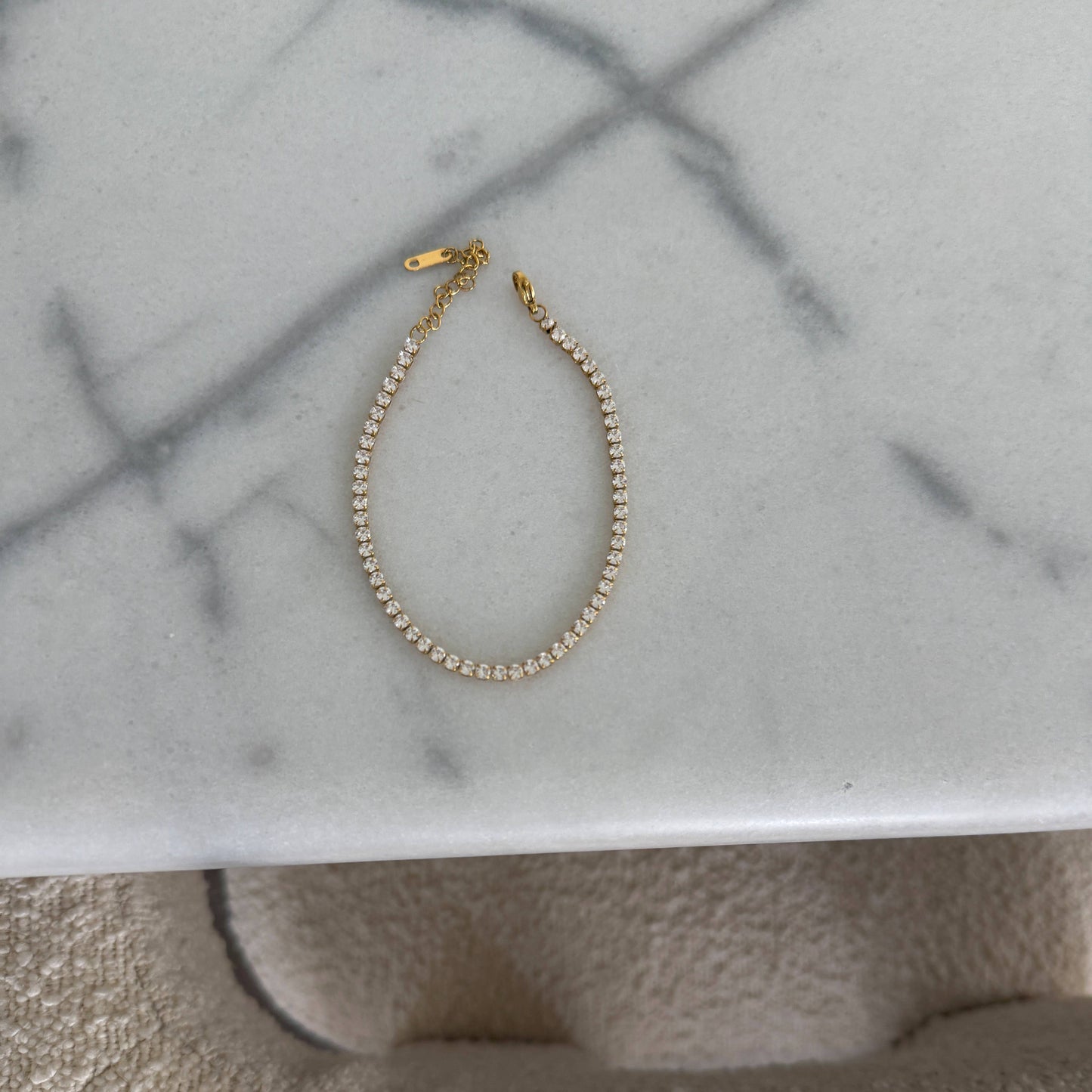 Rhinestone Anklet