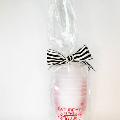 Saturday In The South Frosted Cups Set