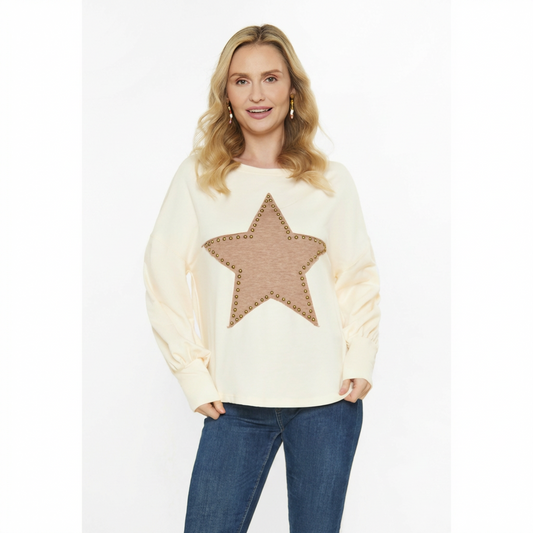 Studded Star Sweatshirt