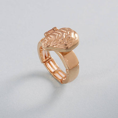 Oyster Locket Ring