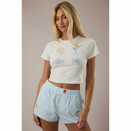 Summer Graphic Baby Tee