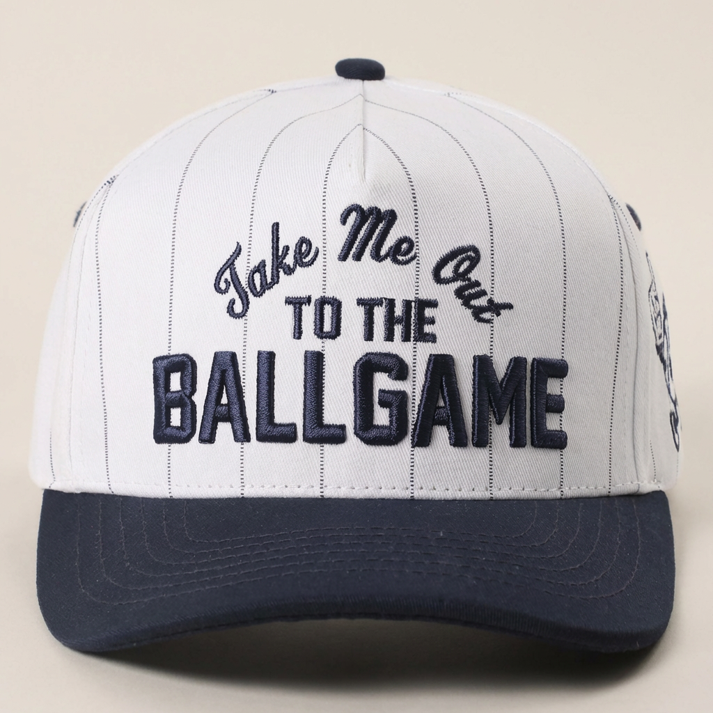 Take Me Out To The Ballgame Ballcap